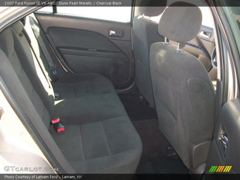 Dune Pearl Metallic / Charcoal Black 2007 Ford Fusion SE V6 AWD