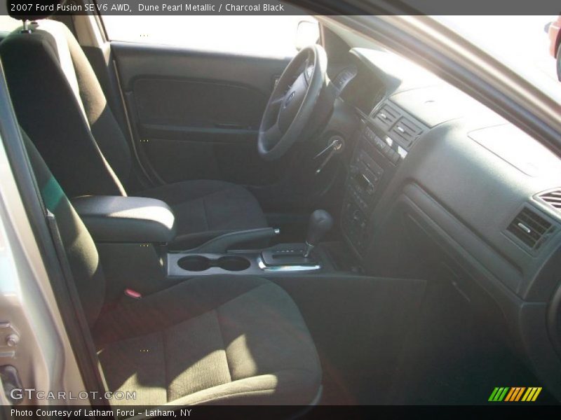 Dune Pearl Metallic / Charcoal Black 2007 Ford Fusion SE V6 AWD