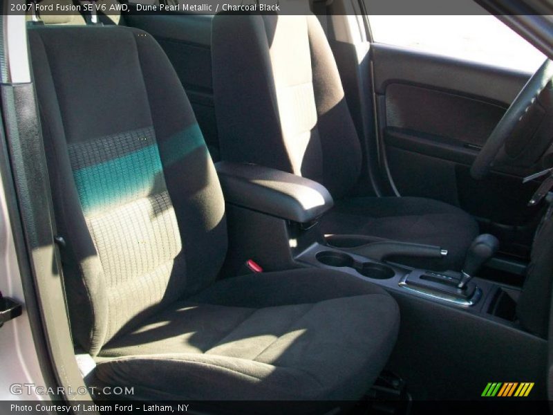 Dune Pearl Metallic / Charcoal Black 2007 Ford Fusion SE V6 AWD
