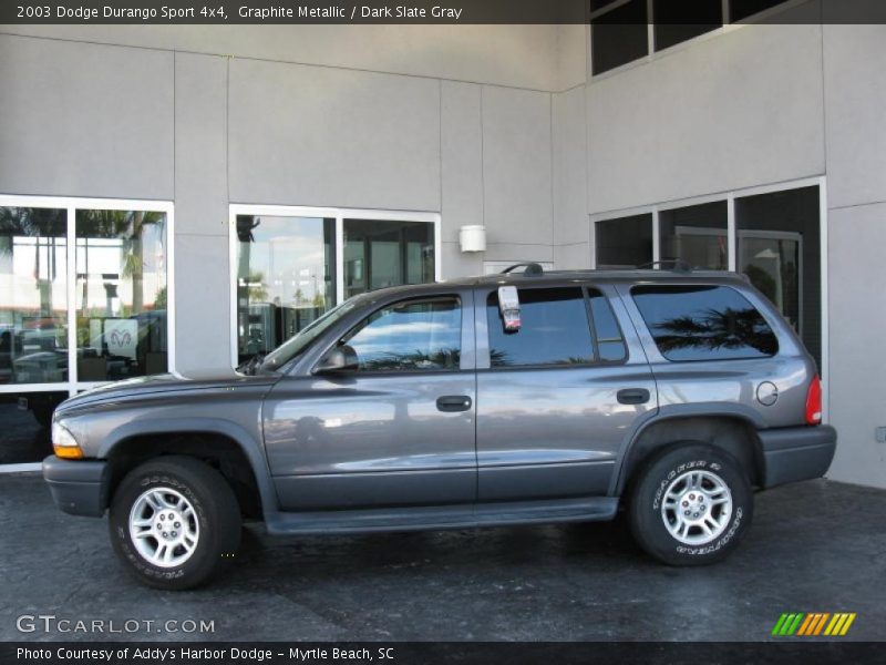 Graphite Metallic / Dark Slate Gray 2003 Dodge Durango Sport 4x4