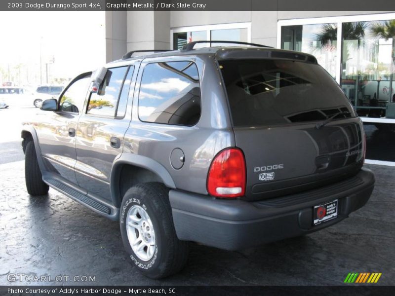 Graphite Metallic / Dark Slate Gray 2003 Dodge Durango Sport 4x4