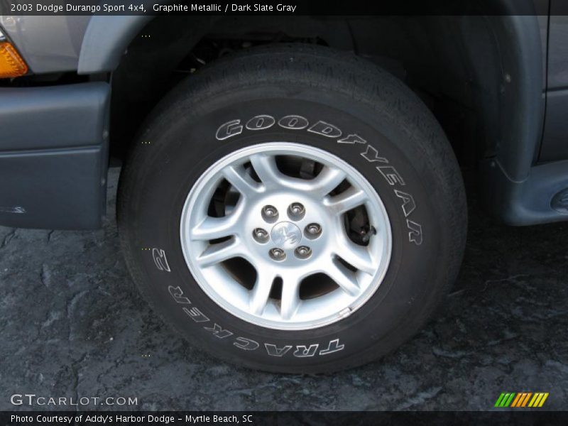 Graphite Metallic / Dark Slate Gray 2003 Dodge Durango Sport 4x4