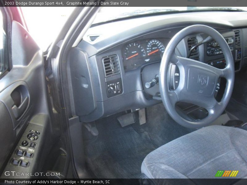Graphite Metallic / Dark Slate Gray 2003 Dodge Durango Sport 4x4