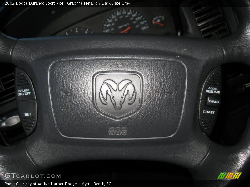Graphite Metallic / Dark Slate Gray 2003 Dodge Durango Sport 4x4