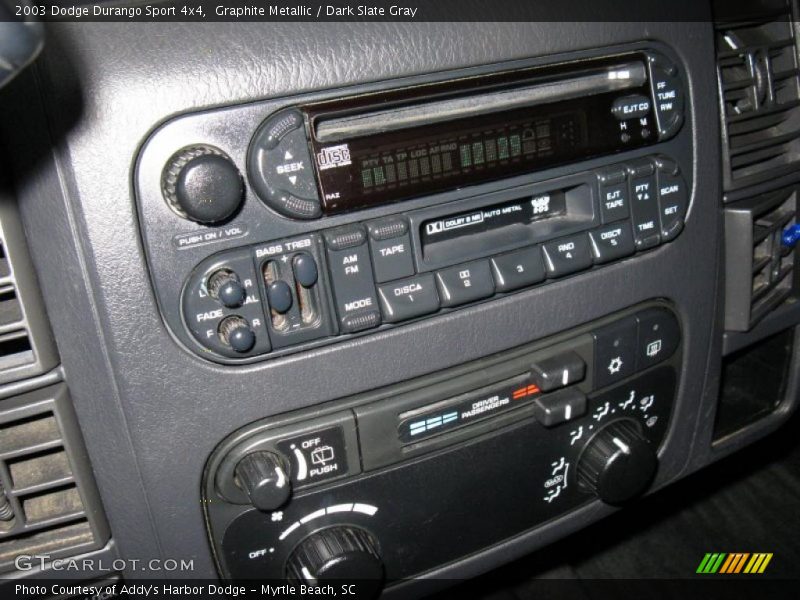 Graphite Metallic / Dark Slate Gray 2003 Dodge Durango Sport 4x4