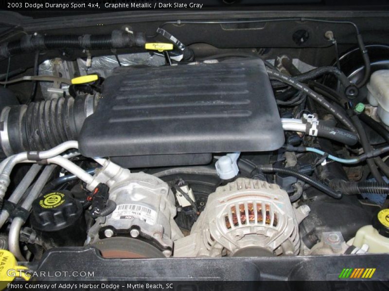 Graphite Metallic / Dark Slate Gray 2003 Dodge Durango Sport 4x4
