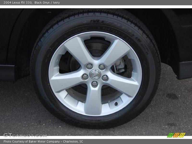 Black Onyx / Ivory 2004 Lexus RX 330