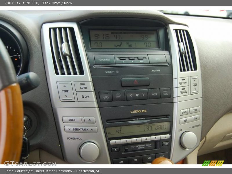 Black Onyx / Ivory 2004 Lexus RX 330