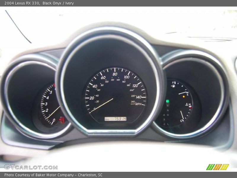 Black Onyx / Ivory 2004 Lexus RX 330