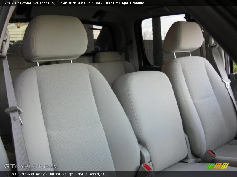 Silver Birch Metallic / Dark Titanium/Light Titanium 2007 Chevrolet Avalanche LS