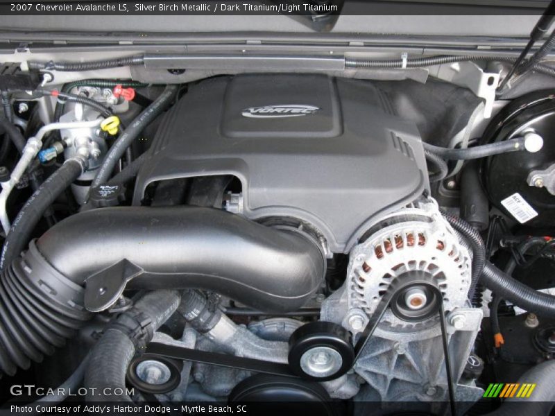 Silver Birch Metallic / Dark Titanium/Light Titanium 2007 Chevrolet Avalanche LS