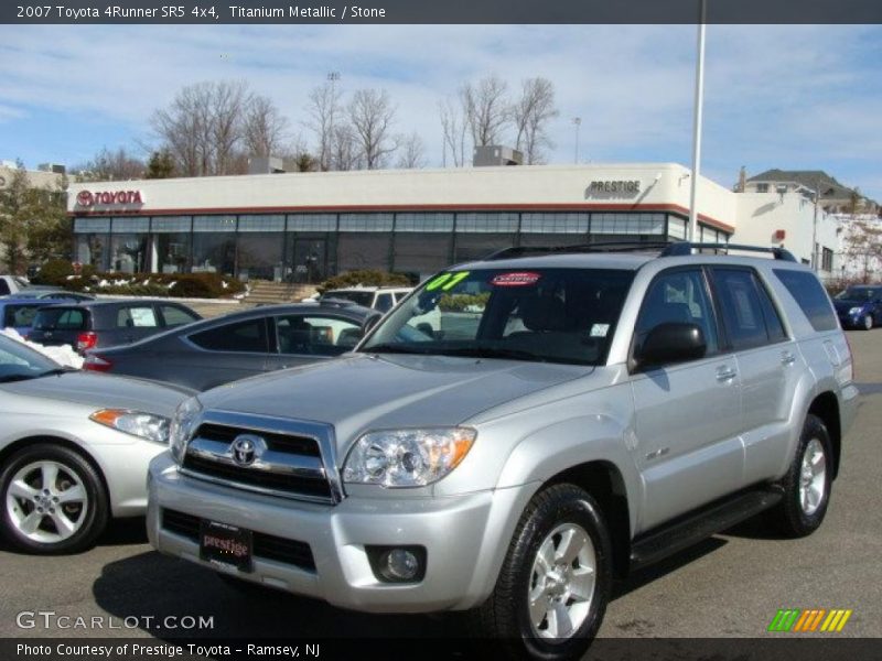 Titanium Metallic / Stone 2007 Toyota 4Runner SR5 4x4