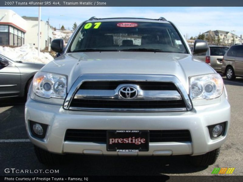 Titanium Metallic / Stone 2007 Toyota 4Runner SR5 4x4
