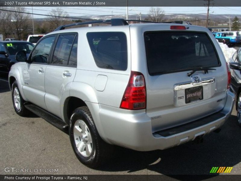 Titanium Metallic / Stone 2007 Toyota 4Runner SR5 4x4