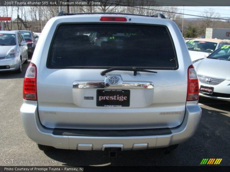 Titanium Metallic / Stone 2007 Toyota 4Runner SR5 4x4