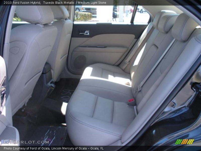 Tuxedo Black Metallic / Medium Light Stone 2010 Ford Fusion Hybrid