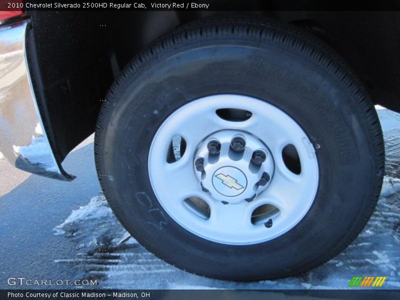 Victory Red / Ebony 2010 Chevrolet Silverado 2500HD Regular Cab