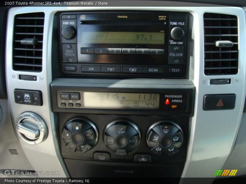 Titanium Metallic / Stone 2007 Toyota 4Runner SR5 4x4