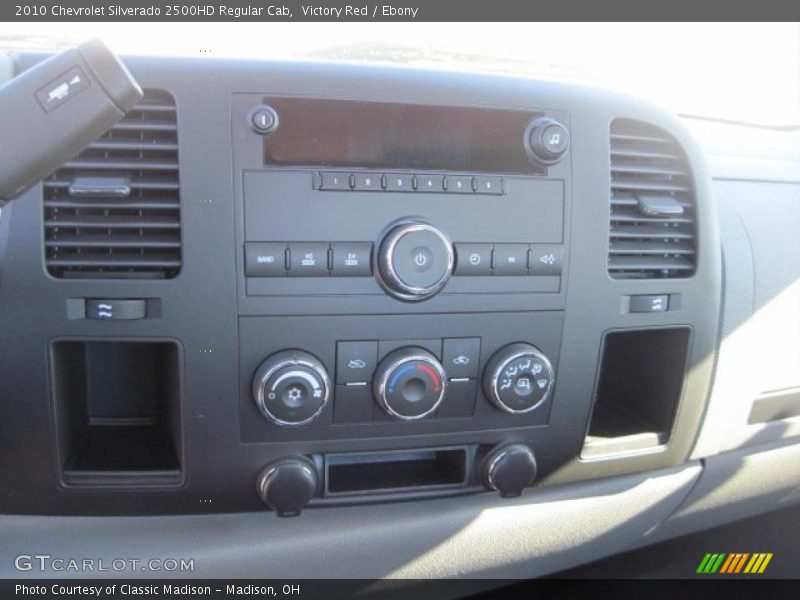 Victory Red / Ebony 2010 Chevrolet Silverado 2500HD Regular Cab