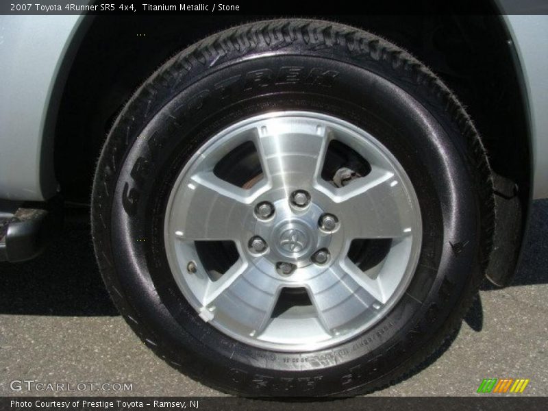 Titanium Metallic / Stone 2007 Toyota 4Runner SR5 4x4