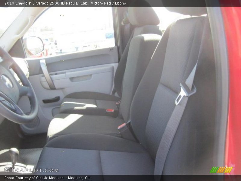 Victory Red / Ebony 2010 Chevrolet Silverado 2500HD Regular Cab