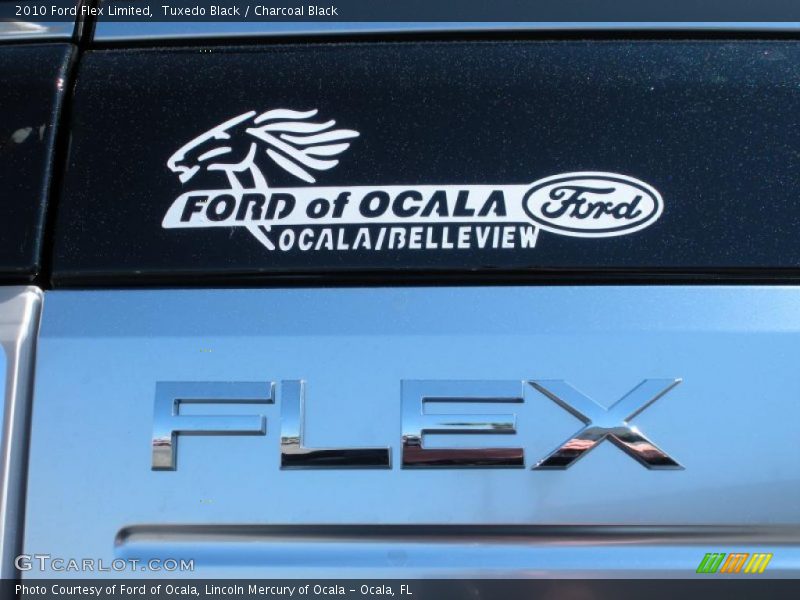 Tuxedo Black / Charcoal Black 2010 Ford Flex Limited