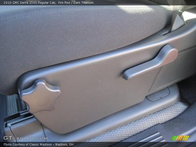 Fire Red / Dark Titanium 2010 GMC Sierra 1500 Regular Cab