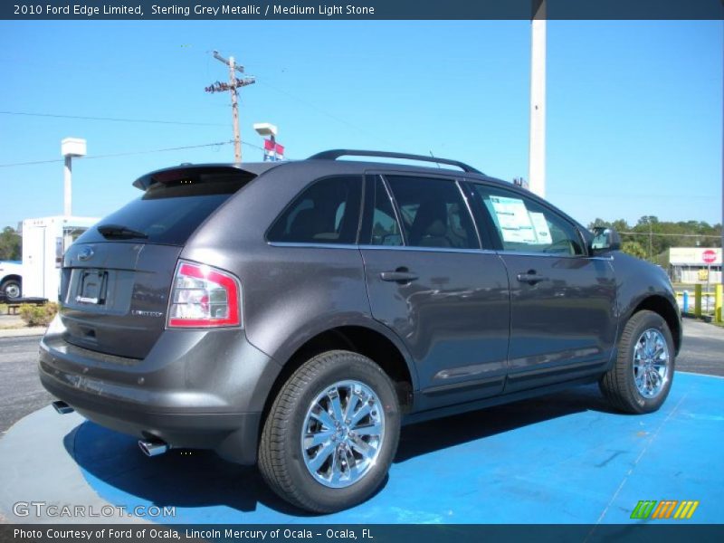 Sterling Grey Metallic / Medium Light Stone 2010 Ford Edge Limited