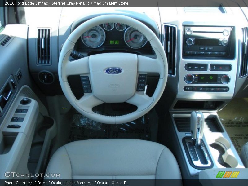 Sterling Grey Metallic / Medium Light Stone 2010 Ford Edge Limited