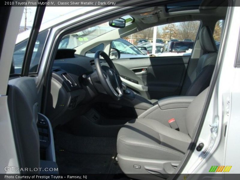 Classic Silver Metallic / Dark Gray 2010 Toyota Prius Hybrid IV