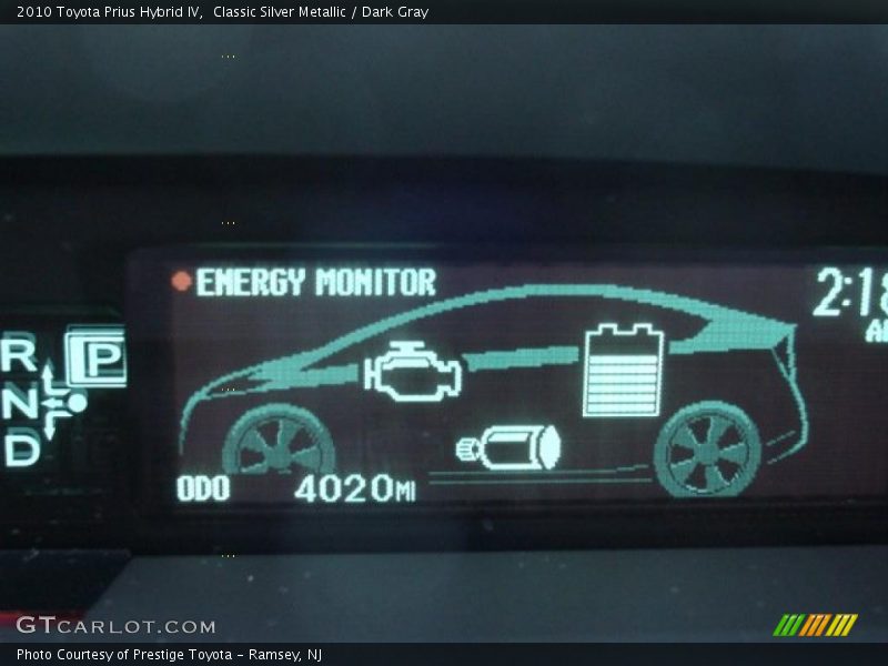 Classic Silver Metallic / Dark Gray 2010 Toyota Prius Hybrid IV
