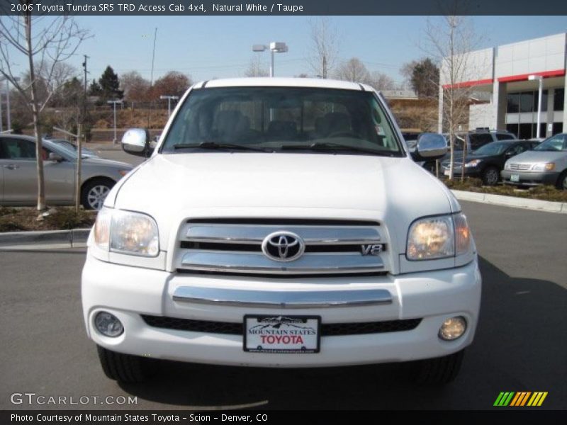 Natural White / Taupe 2006 Toyota Tundra SR5 TRD Access Cab 4x4