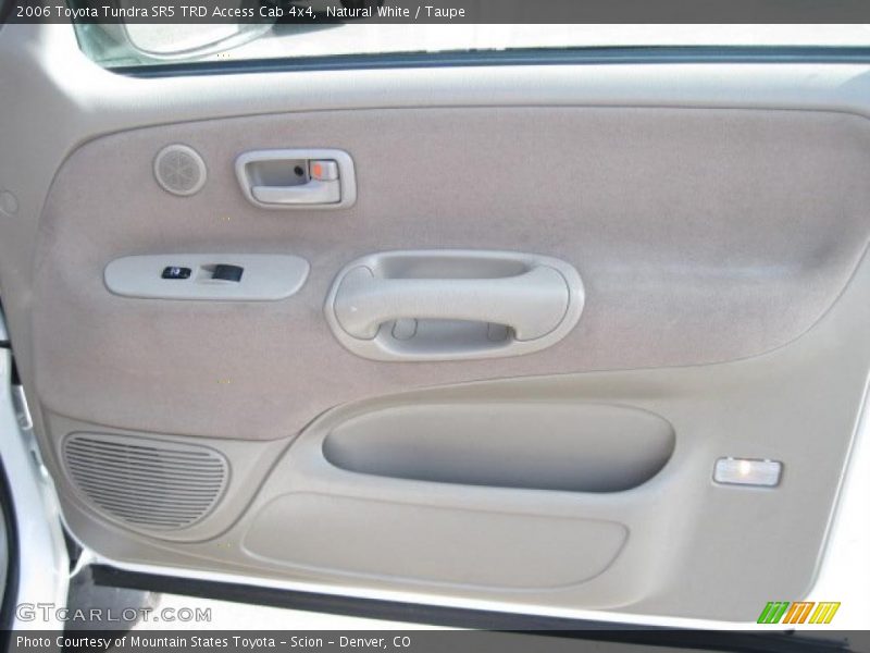 Natural White / Taupe 2006 Toyota Tundra SR5 TRD Access Cab 4x4