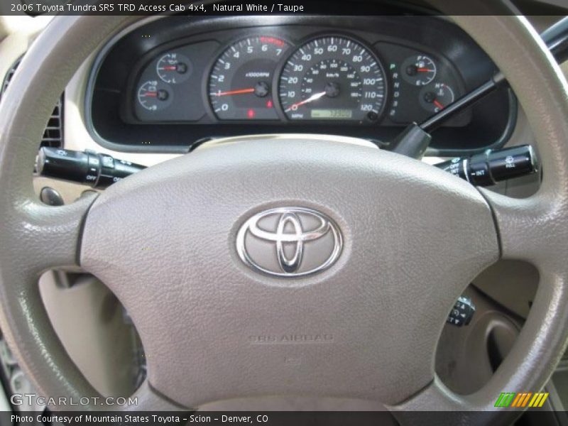Natural White / Taupe 2006 Toyota Tundra SR5 TRD Access Cab 4x4