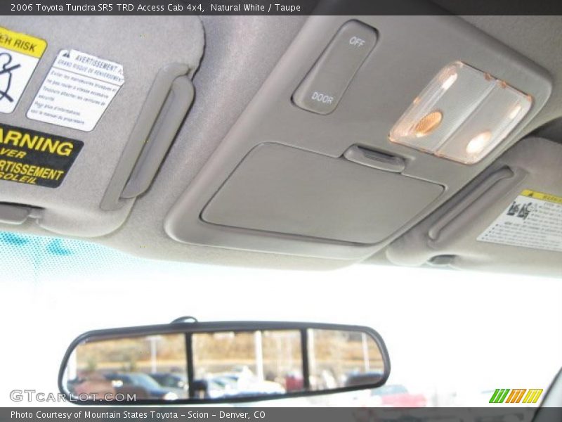 Natural White / Taupe 2006 Toyota Tundra SR5 TRD Access Cab 4x4