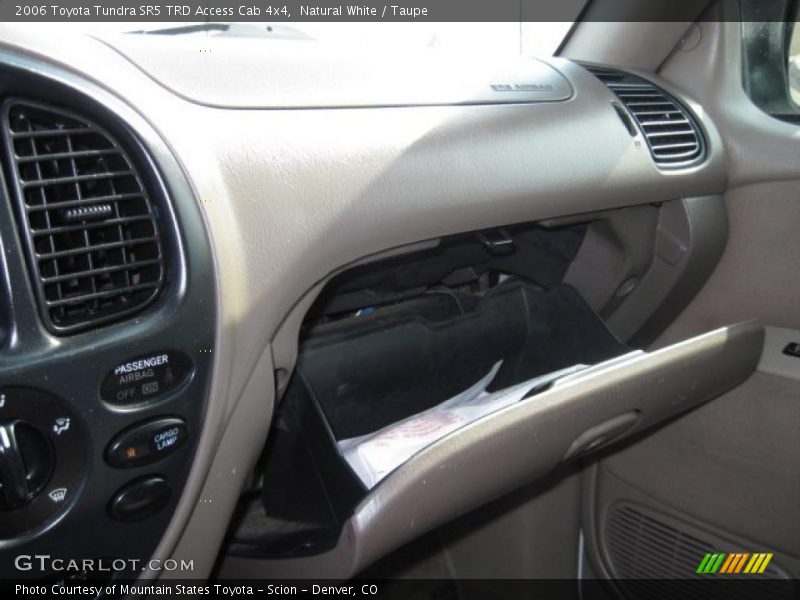 Natural White / Taupe 2006 Toyota Tundra SR5 TRD Access Cab 4x4