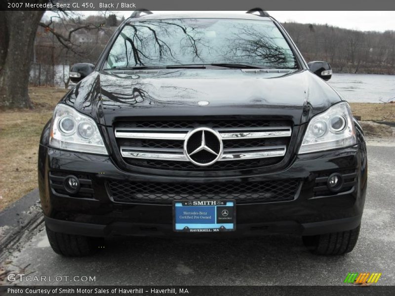 Black / Black 2007 Mercedes-Benz GL 450