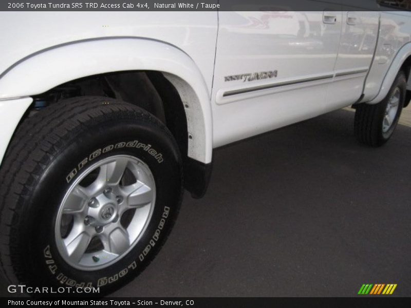 Natural White / Taupe 2006 Toyota Tundra SR5 TRD Access Cab 4x4