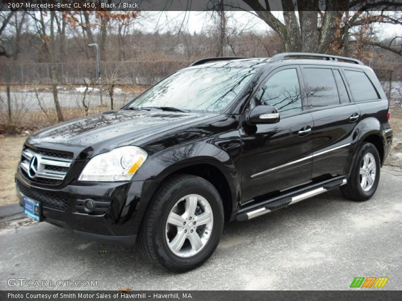 Black / Black 2007 Mercedes-Benz GL 450