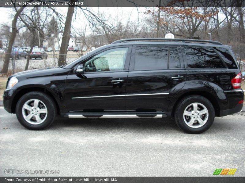 Black / Black 2007 Mercedes-Benz GL 450