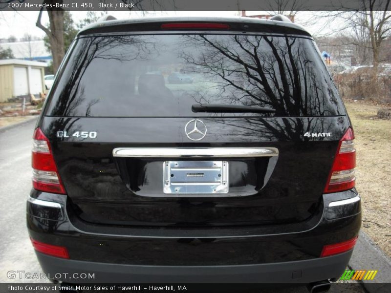 Black / Black 2007 Mercedes-Benz GL 450