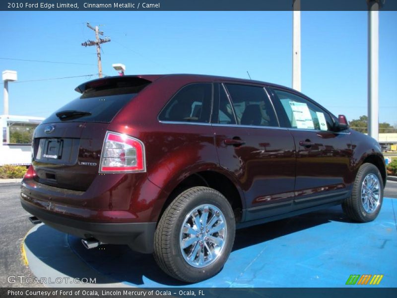 Cinnamon Metallic / Camel 2010 Ford Edge Limited