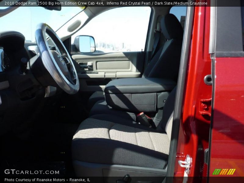 Inferno Red Crystal Pearl / Dark Slate/Medium Graystone 2010 Dodge Ram 2500 Big Horn Edition Crew Cab 4x4