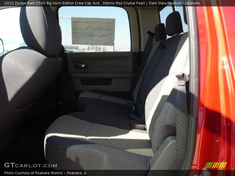 Inferno Red Crystal Pearl / Dark Slate/Medium Graystone 2010 Dodge Ram 2500 Big Horn Edition Crew Cab 4x4