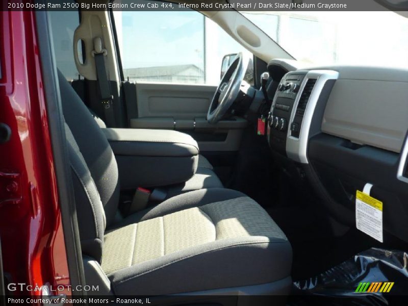 Inferno Red Crystal Pearl / Dark Slate/Medium Graystone 2010 Dodge Ram 2500 Big Horn Edition Crew Cab 4x4
