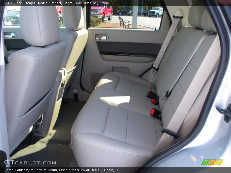 Ingot Silver Metallic / Stone 2010 Ford Escape Hybrid Limited