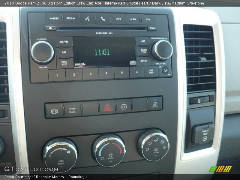 Inferno Red Crystal Pearl / Dark Slate/Medium Graystone 2010 Dodge Ram 2500 Big Horn Edition Crew Cab 4x4