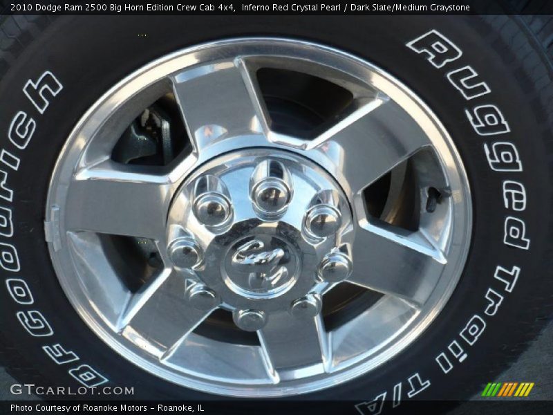 Inferno Red Crystal Pearl / Dark Slate/Medium Graystone 2010 Dodge Ram 2500 Big Horn Edition Crew Cab 4x4