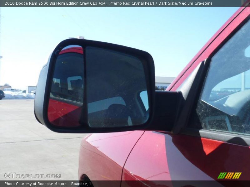 Inferno Red Crystal Pearl / Dark Slate/Medium Graystone 2010 Dodge Ram 2500 Big Horn Edition Crew Cab 4x4