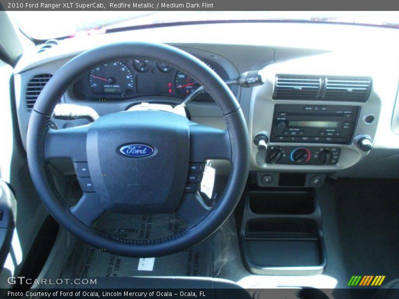 Redfire Metallic / Medium Dark Flint 2010 Ford Ranger XLT SuperCab